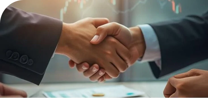 Customer-Centric Approach Handshake